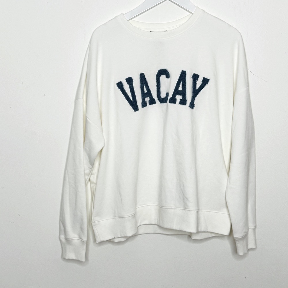 Cupcakes & Cashmere White Sweatshirt